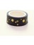 C Stili Ack Black Moon Stars Washi Kağıt Maskeleme Bantları 1.5cm x 5m Diy Scrapbooking Kalp Çıkartmaları Hediye Paketleme Etiketi (Yurt Dışından) 2