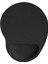 Siyah Stil Bilek Desteği Mouse Pad Fareler Mat Ev Ofis Düz Renk Kaymaz Oyun Bilek Desteği ile (Yurt Dışından) 1