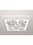 60X60 LED Panel Sıva Üstü Desenli Tekli 46511162SU 1