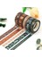G307 Stili 1 Rulo 15MM ** 10M Altın Folyo Takı Denizyıldızı Yaprakları Akçaağaç Yaprağı Dekoratif Washi Bant Dıy Scrapbooking Maskeleme Bandı (Yurt Dışından) 4