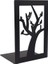 D Tarzı Zarif Hollow-Out Metal Bookend Yaratıcı Orman Desen Tasarım Kitap Standları Yaratıcı Hediye Dekoratif Metal Kitap Ayracı HX6A (Yurt Dışından) 4