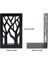 D Tarzı Zarif Hollow-Out Metal Bookend Yaratıcı Orman Desen Tasarım Kitap Standları Yaratıcı Hediye Dekoratif Metal Kitap Ayracı HX6A (Yurt Dışından) 5