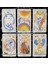 Kırmızı Stil Ingilizce Sürüm Tarot Tarot Kartları Pdf Kılavuzlu Yeni Başlayanlar Için Astroloji Altın Kehanet Aracı (Yurt Dışından) 5