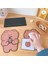 No.2 Tarzı Sevimli Karikatür Mouse Pad Çikolata Ayı Öğrenci Dizüstü Lastik Pedi Klavye Koruma Pedi Ofis Masaüstü Kaymaz Mouse Pad (Yurt Dışından) 5