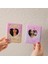 Pembe Tarzı Japon Karikatür 3-Otocard Tutucu Küçük Kart Albümü Içi Boş Çiçek Polaroid Fotoğraf Albümü Depolama Kartları Koleksiyonu Kadın (Yurt Dışından) 4