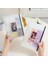 Sadece A5 Ciltli Kapak Stili Şeffaf A5 Bağlayıcı Depolama Kitap Toplamak Kpop Fotoğraf Kartı Organizatör Dergi Günlüğü Gündem Planlayıcısı Mermi Kapak Okul Kırtasiye (Yurt Dışından) 2