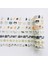 No.4 Tarzı 15MM * 5m Sevimli Siyah ve Beyaz Kedi Pençe Washi Bant Yapışkan Bant Dıy Scrapbooking Sticker Etiket Maskeleme Bandı (Yurt Dışından) 3