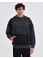 M Lw Fleece Crew Neck Sweatshirt Erkek Gri S232277-040 1