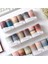 No.8 Stili Retro Katı Renk Dergisi Maskeleme Bandı Etiket Eski Harita Vintage Washi Bant Dıy Önemsiznotebook Scrapbooking Ofis Yapışkan Bant (Yurt Dışından) 3