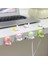 F Tarzı Artoon Kablo Sarıcı Kawaii Kablo Düzenleyici USB Şarj Aleti Veri Hattı Kablo Tutucu Kulaklık Duvar Kanca Askı Masa Düzenleyici (Yurt Dışından) 4
