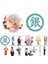 20XIAOYING Tarzı 4CMX5M Japon Animasyon Maskeleme Muslukları Washi Bant Etiketler Scrapbooking Anime Severler Otaku Kültür Sevimli Kırtasiye (Yurt Dışından) 5