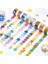 Bir Stil Rulo Sevimli Karikatür Çıkartmalar Dekoratif Washi Bant Maskeleme Bandı Scrapbooking Çıkartmalar Okul Ofis Kırtasiye (Yurt Dışından) 3