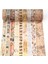 B Tarzı Vintage Mektup Damga Haritası Maskeleme Washi Bant Retro Eski Kağıt Dekoratif Yapışkan Bant Diy Scrapbooking Sticker Etiket Kırtasiye (Yurt Dışından) 4