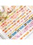 No.15 Tarzı Renkli Peri Masalı Kasaba Kawaii Planlayıcısı El Kitabı Dekoratif Washi Maskeleme Bandı Okul Malzemeleri Kore Kırtasiye Albümü Çıkartmalar (Yurt Dışından) 5