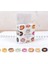 N Tarzı Donut Sakura Tüy Dekoratif Washi Bant Yapışkan Bant Dıy Scrapbooking Etiket Etiket Maskeleme Bandı (Yurt Dışından) 1