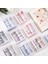 No.2 Tarzı Ack Flamingo Çiçek Kız Günlüğü Mermi Washi Bant Seti Dıy Scrapbooking Sticker Etiket Maskeleme Bandı Okul Ofis Tedarik (Yurt Dışından) 4