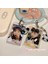 Kedi Tarzı Mınkys Yeni Varış Kawaii Köpek Akrilik Şeffaf Kpop Fotocard Tutucu Fotoğraf Kartı Idol Tutucu Kolye ile Kollu Toplamak (Yurt Dışından) 3