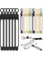 Pembe-6pcs Tarzı Sabitleme Kablo Bağı Yeniden Kullanılabilir Premium Ayarlanabilir Kordon Bağları Kulaklık Cep Telefonu Veri Hattı Kablosu Sarıcı Kulaklık Organizatör (Yurt Dışından) 5