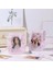 Mor Tarzı Fotoğraf Koruma Fotoğraf Tutucu Kart Kolu Fotocard Çerçeve Kart Ekran Standı Masaüstü Dekor Kolye ve Yama ile (Yurt Dışından) 3