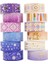 12 Rulo Set Stili 12 Rulo Altın Folyo Washi Bant Seti Yıldız Galaxy Maskeleme Bandı Kawaii Dekoratif Yapışkan Bant Sticker Karalama Defteri Günlüğü Kırtasiye (Yurt Dışından) 3