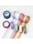 Pg-7 Tarzı Washi Bant Seti Renkli Washitapes Dekoratif Maskeleme Sarma Kağıt Bant Hediyeleri Sarmak Için El Sanatları Scrapbooking Etiketleme Kodlama (Yurt Dışından) 4