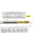 Hsse DIN371/C 35° Helis M8X1,25 (6h) Tin 1