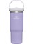 The Iceflow Flip Straw Pipetli Termos Bardak 0,89 Lt-Mor 1