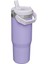 The Iceflow Flip Straw Pipetli Termos Bardak 0,89 Lt-Mor 2