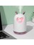 USB Nemlendirici 300 ml Sevimli Hayvan Ultrasonik Serin Mist Hava Yağ Difüzörü Romantik Renkli LED Lamba Humidificador, Beyaz (Yurt Dışından) 2
