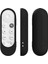 Google Tv 2020 Ses Uzaktan Kumandası Için Silikon Kılıf, 2020 Ses Uzaktan Kumandası Için Darbeye Dayanıklı Koruyucu Kapak-Siyah (Yurt Dışından) 2