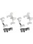 2x Metal Çekme Çubuğu Tabanı Koltuk Aks Yukarı Servo Braketi Montajı C14 C24 C14K C24K 1/16 Rc Araba Kamyon Yükseltme Parçaları, Gümüş (Yurt Dışından) 1