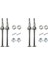 2x Metal Ön Tahrik Mili Cvd ve 12MM Tekerlek Altıgen Go H16 16207 16208 16209 16210 1/16 Rc Araba Yükseltme Parçaları (Yurt Dışından) 1