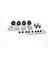 8 Adet 5mm Ila 12MM Metal Birleştirici Tekerlek Göbeği Hex Adaptörü D12 C14 C24 C34 Mn D90 D91 MN99S Rc Araba Yükseltme Parçaları, (Yurt Dışından) 3