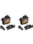 2x ES08MAII Direksiyon Servo Servo Dağı ve Servo Kolu ile Eksenel SCX24 1/24 Rc Paletli Araba Yükseltme Parçaları Aksesuarları (Yurt Dışından) 1