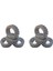 8 Adet 70MM 1/10 Rc Off-Road Araba Lastik Lastikler Tekerlek Lastikleri Ön TT01 TT02 XV01 Lc Yarış Ptg-2 (Yurt Dışından) 1