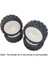8 Adet 70MM 1/10 Rc Off-Road Araba Lastik Lastikler Tekerlek Lastikleri Ön TT01 TT02 XV01 Lc Yarış Ptg-2 (Yurt Dışından) 4