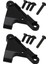 2x Metal Sallanma Çubuğu Panhard Dağı 1/10 Rc Paletli Araba Eksenel SCX10 Iıı AXI03007 AXI231017 Yükseltme Parçaları, Siyah (Yurt Dışından) 1