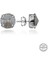 Swarovski Crystal Taşlı Gümüş Çivili Kadın Küpe 1