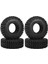 4 Adet 110MM 1.9 Kauçuk Jant Lastik Lastikleri 1/10 Rc Paletli Araba Eksenel SCX10 90046 SCX10 Iıı AXI03007 Traxxas Trx4 D90 (Yurt Dışından) 1