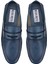 Erkek Hakiki Deri Mavi Loafer Ayakkabı 1024 64605 Erk Ayk Y24 Blu 4