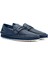 Erkek Hakiki Deri Mavi Loafer Ayakkabı 1024 64605 Erk Ayk Y24 Blu 5