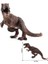 Büyük Boy Jurassic Yaban Hayatı Tyrannosaurus Rex Dinozor Oyuncak Plastik Oyun Oyuncaklar Dünya Parkı Dinozor Modeli Aksiyon Figürleri Çocuk Çocuk Hediye Kahverengi (Yurt Dışından) 2