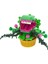 Moc Mini Saksı Yeşil Adam Yiyen Bitkiler Chomper Çiçek Bitki Yapı Taşları Set Küçük Korku Dükkanı Tuğla Çocuk Noel Oyuncakları Hediye (Yurt Dışından) 3