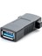 USB 3.0 Tip A Dişi - Dişi Konnektör Uzatma Kablosu Adaptörü, Sabitleme Delikli (Yurt Dışından) 4
