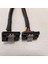 Psu 4pin Ide Molex Çift 90 Derece Aşağı Açı 15PIN Sata Güç Kablo Kordonu 18AWG Tel HDD SSD Pc Dıy (Yurt Dışından) 3