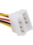 10 Adet 2 Ide Çift 4pin Molex Ide Erkek 6 Pin Dişi Pcı-E Y Molex Ide Güç Kablosu Adaptör Konnektörü Video Kartları Için Dropship (Yurt Dışından) 3