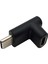 Usb-C Usb3.1 Tip C Erkek Dişi Adaptör Veri Şarj Dönüştürücü Konektörü 90 Derece Açı (Yurt Dışından) 1