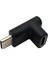 Usb-C Usb3.1 Tip C Erkek Dişi Adaptör Veri Şarj Dönüştürücü Konektörü 90 Derece Açı (Yurt Dışından) 2