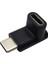 Usb-C Usb3.1 Tip C Erkek Dişi Adaptör Veri Şarj Dönüştürücü Konektörü 90 Derece Açı (Yurt Dışından) 5
