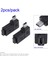2 Adet/takım L Şekilli Mikro USB Dişi Sağ Sol 90 Derece Açı Mini USB Erkek Adaptör Konnektörü Şarj Dönüştürücü (Yurt Dışından) 2